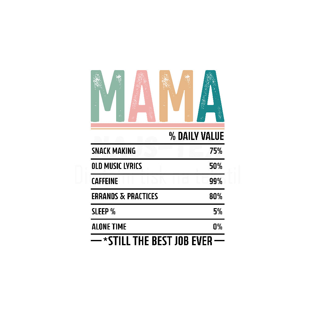 Panela - Napis - Mama 2