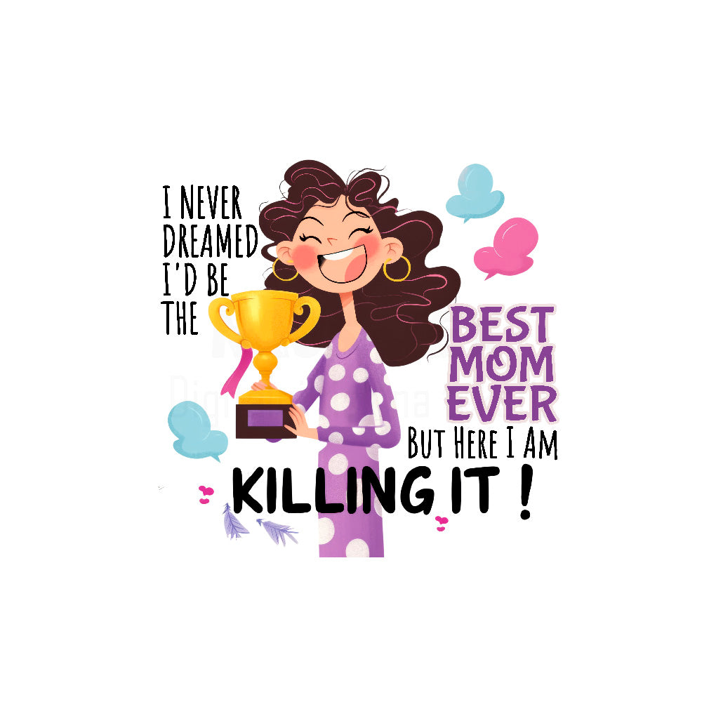 Panela - Napis - Best mom ever