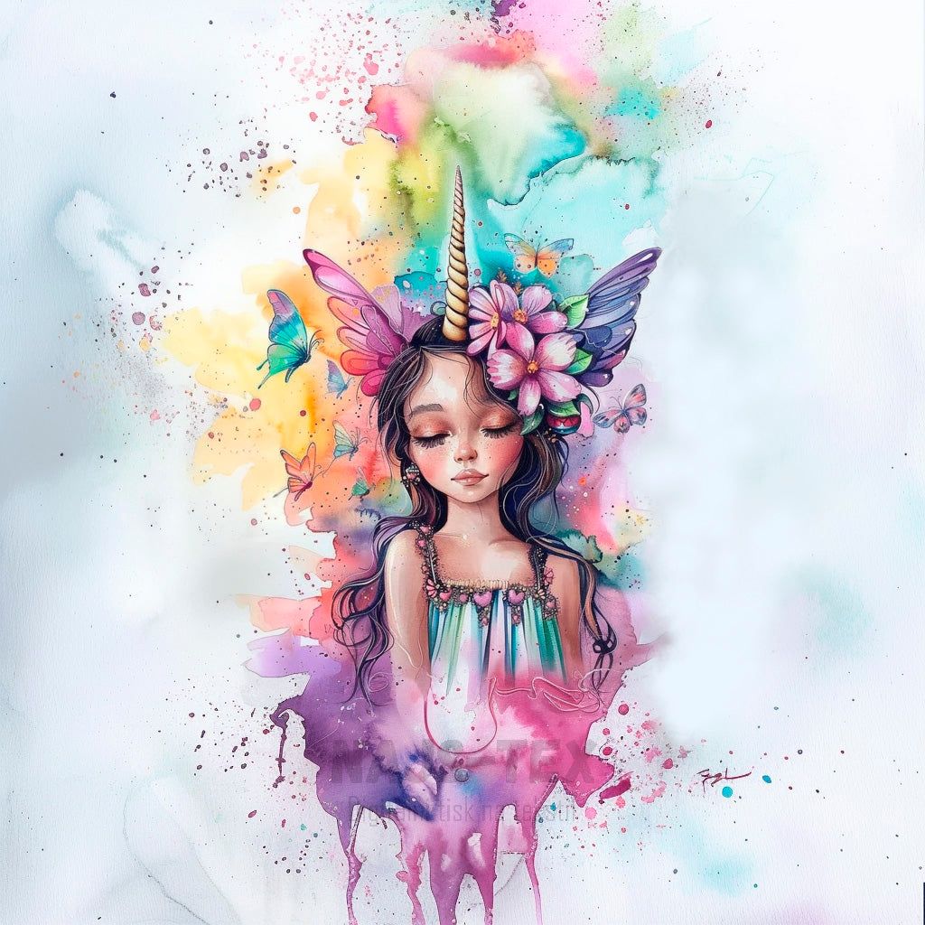 Panela - Unicorn Watercolor punca