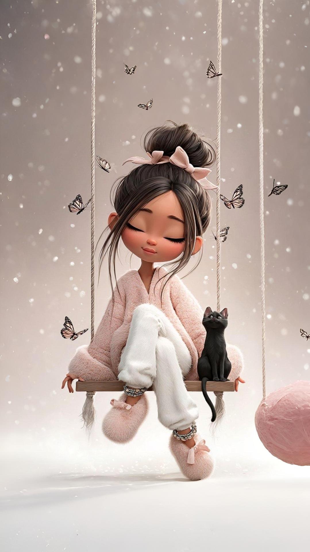 Panela - Punčka na gugalnici