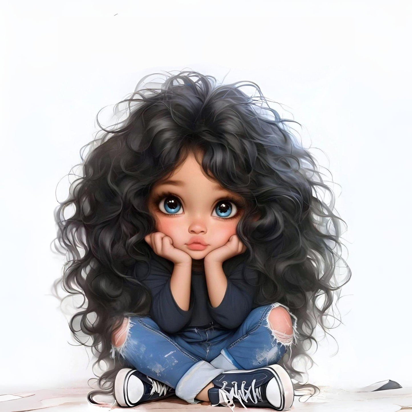 Panela - Punčka z modrimi očmi