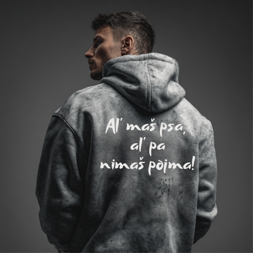 Hoodie s sliko vašega psa