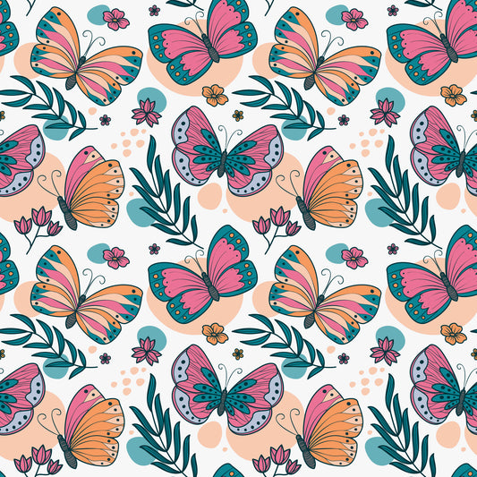 Tisk vzorca po naročilu - Metulji 5