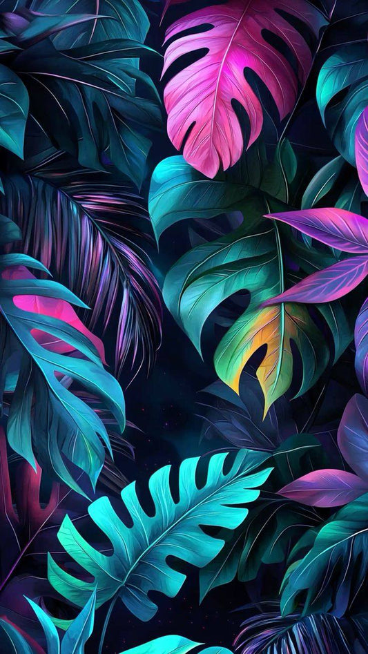 Tisk vzorca po naročilu - Monstera veliki listi