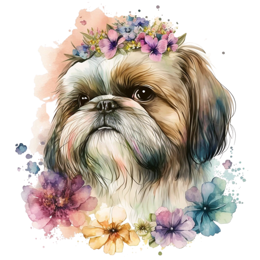 Dtf preslikač - Shih tzu