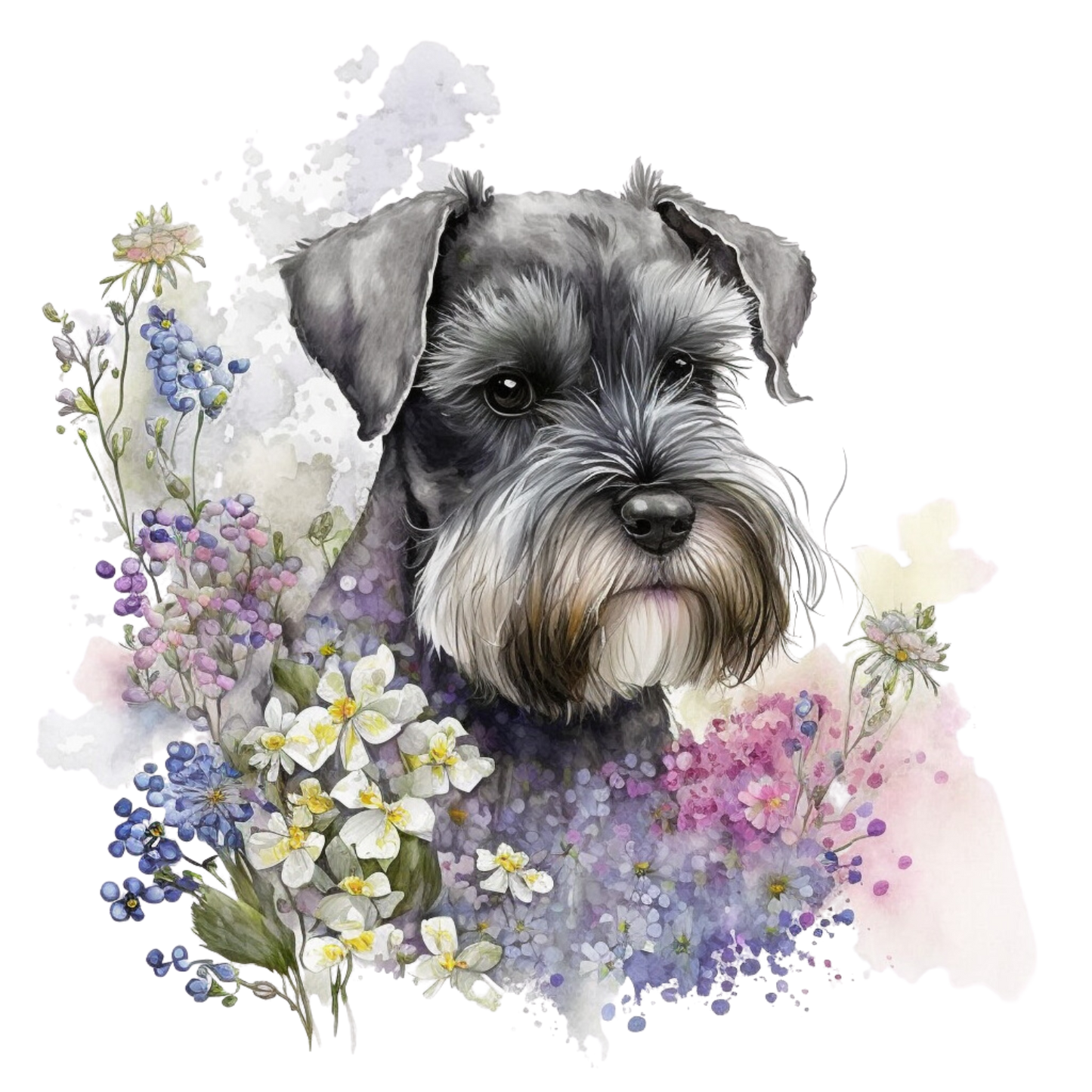 Dtf preslikač - Schnauzer