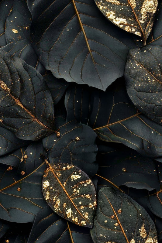 Tisk vzorca po naročilu - Črni listki