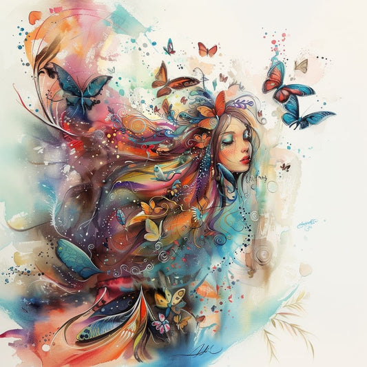 Panela - Watercolor ženska_8
