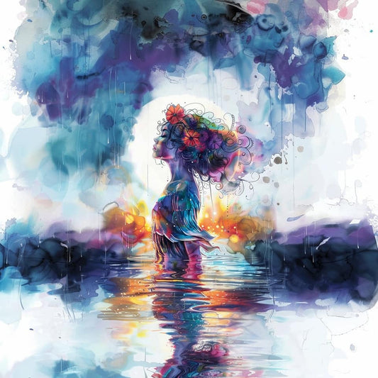 Panela - Watercolor ženska_9