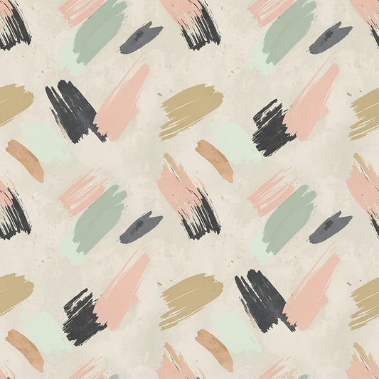 Tisk vzorca po naročilu - Pastelno zeleni abstrakt