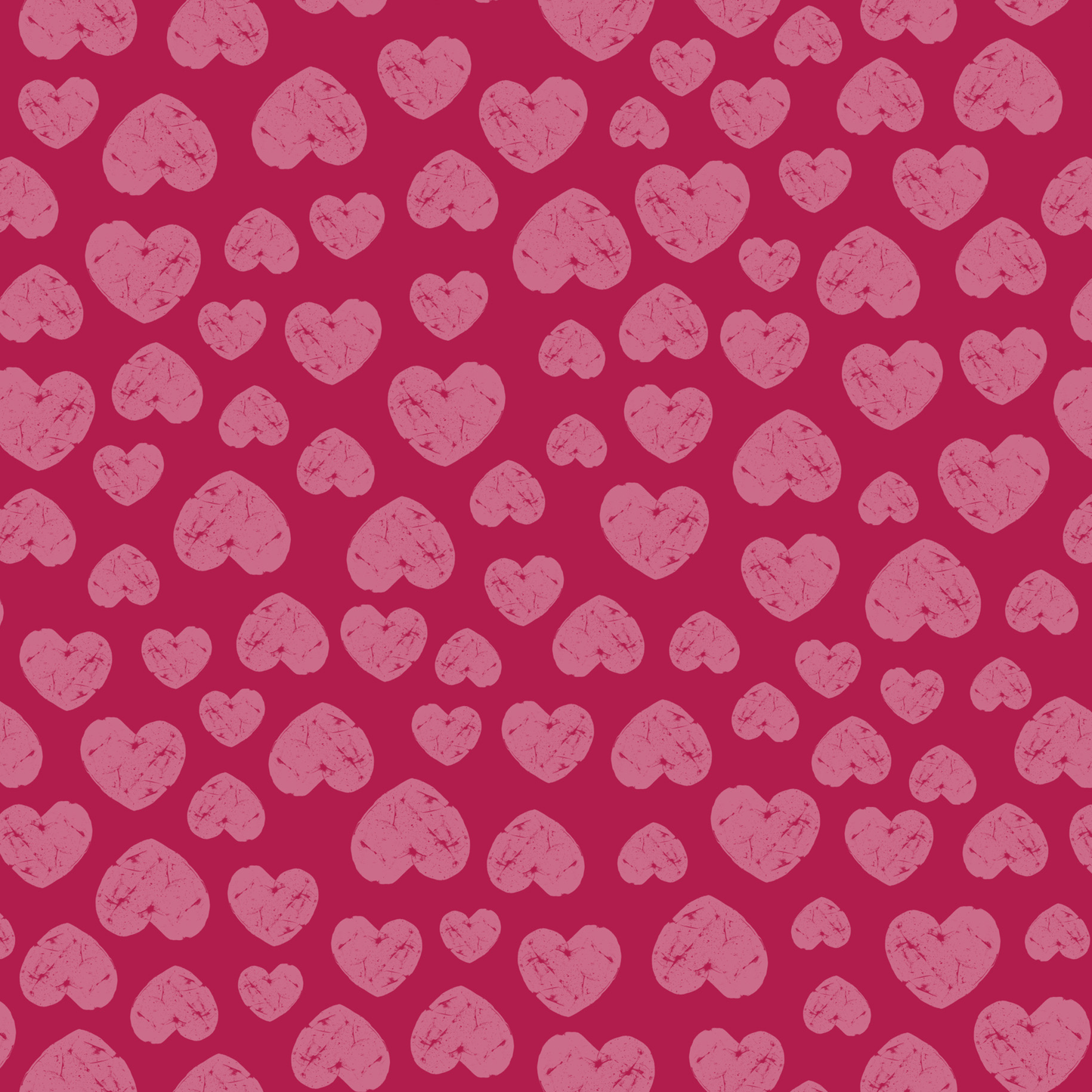 Tisk vzorca po naročilu - Srčki 7