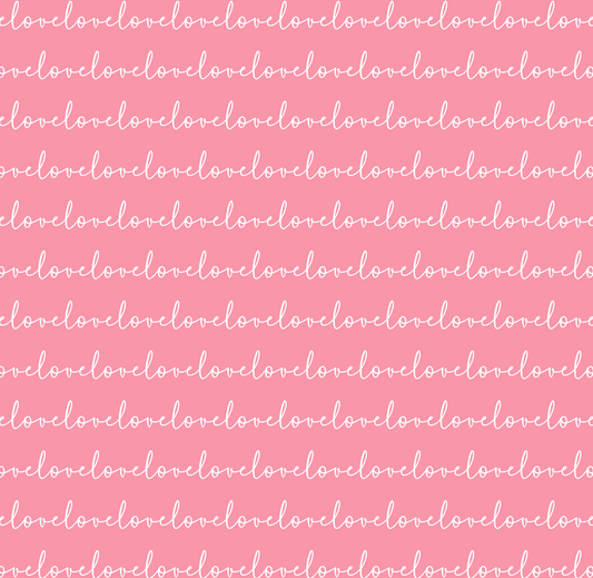 Tisk vzorca po naročilu - Love 2