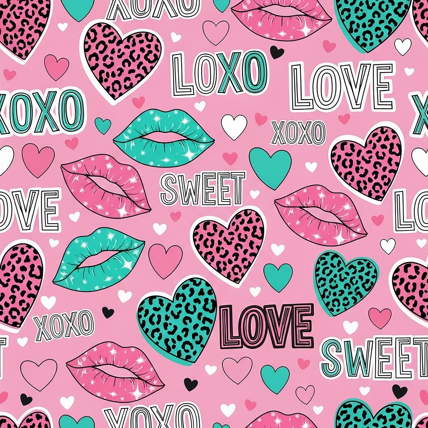 Tisk vzorca po naročilu - Love