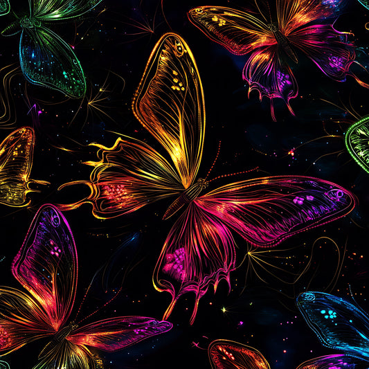 Tisk vzorca po naročilu - Metulji 3