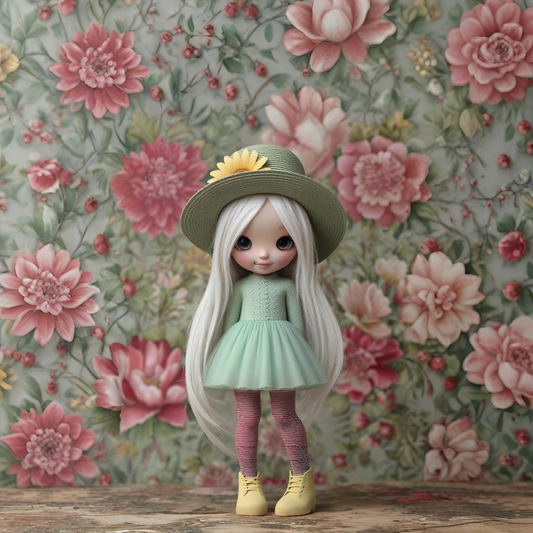 Panela - Punčka s klobučkom 11