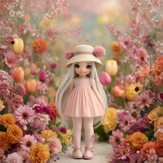 Panela - Punčka s klobučkom 12