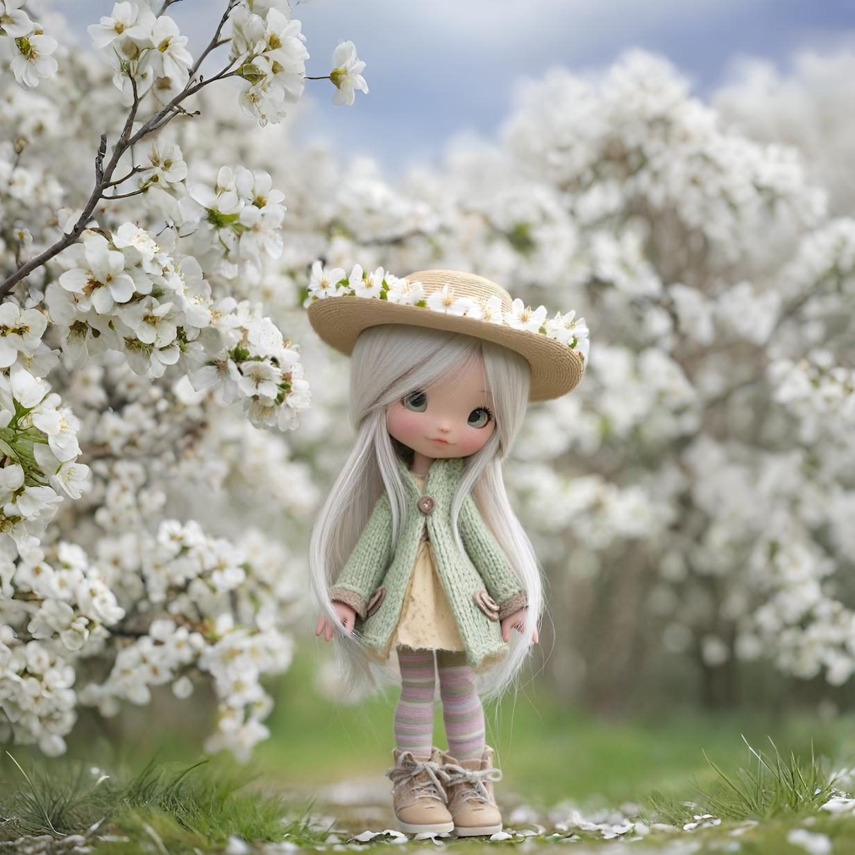 Panela - Punčka s klobučkom 13