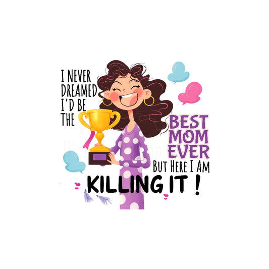Panela - Napis - Best mom ever