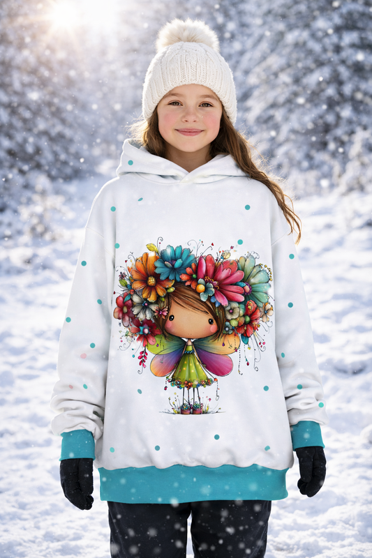 Hoodie - Barvita punčka