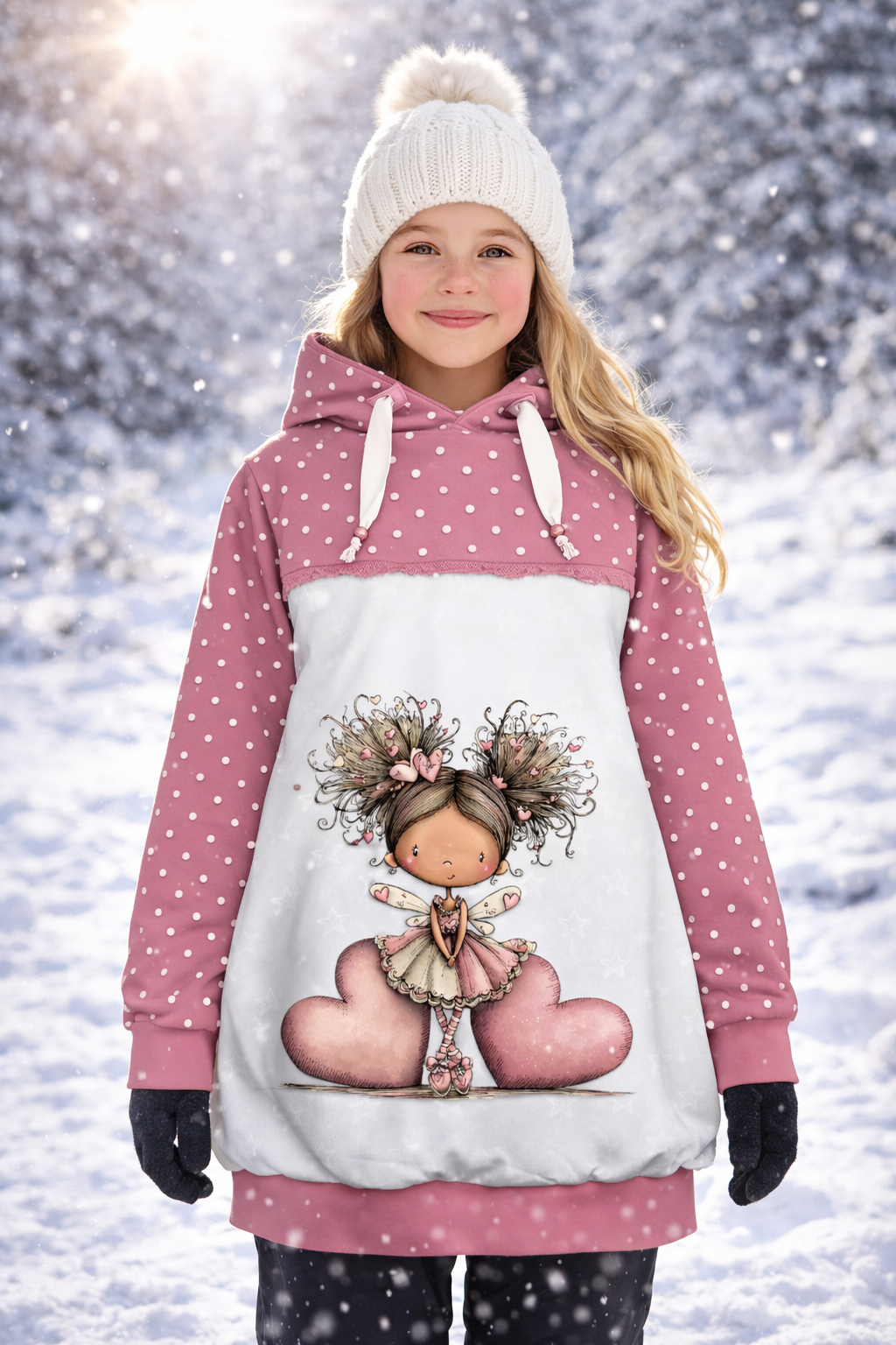 Balončica - Punčka s srčkoma