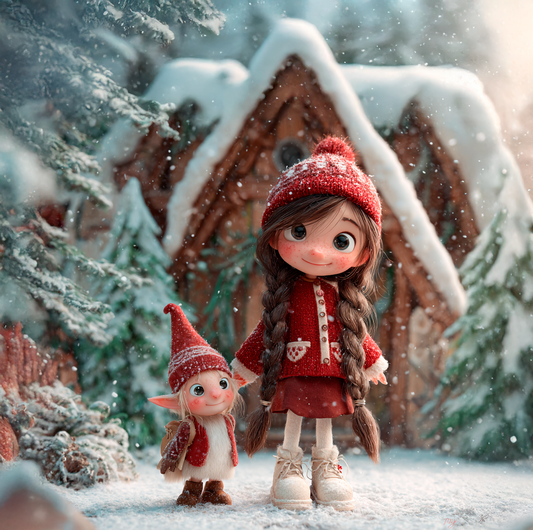 Panela - Zimska Punčka s Škratkom 2