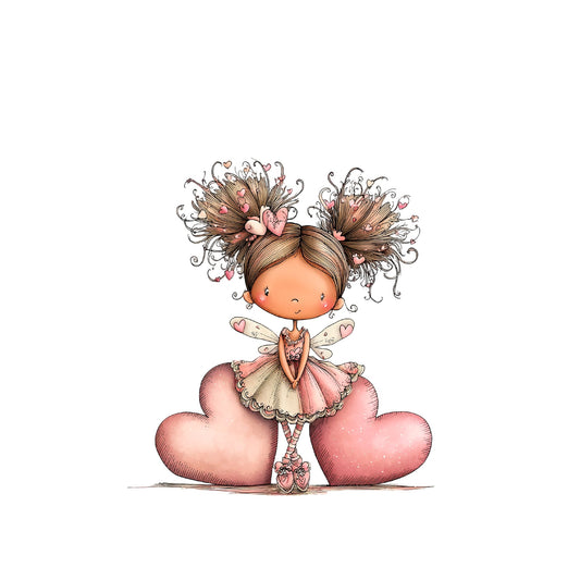 Panela - Punčka s srčkoma