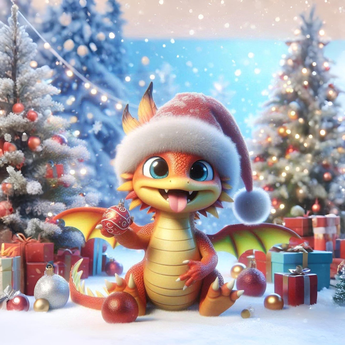 Panela - Oranžni zmajček