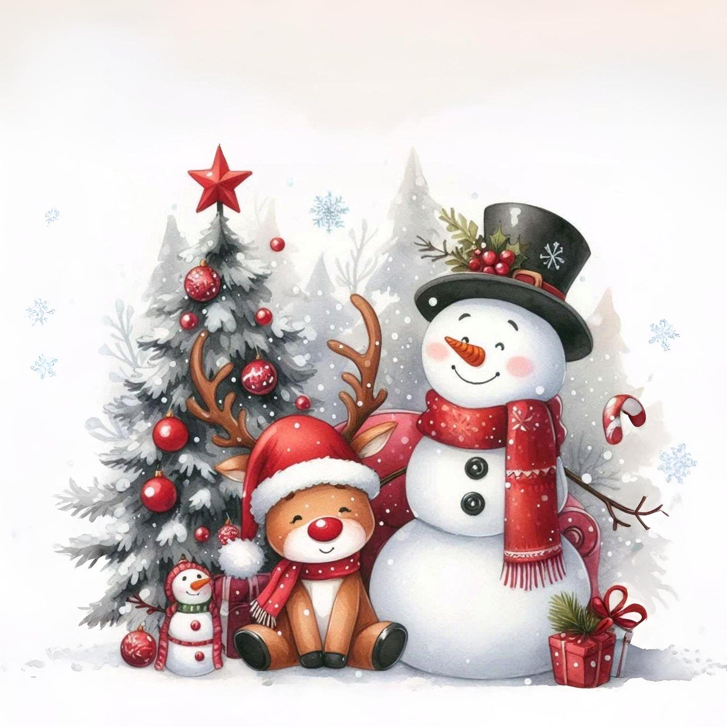 Panela - Snežak in Jelenček