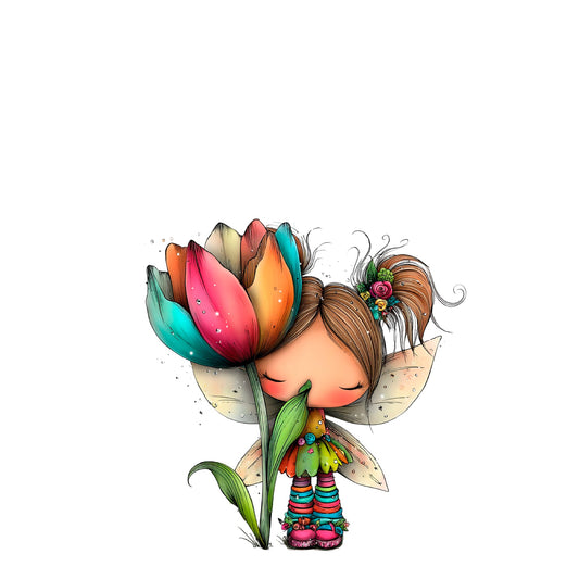 Panela - Punčka s tulipanom