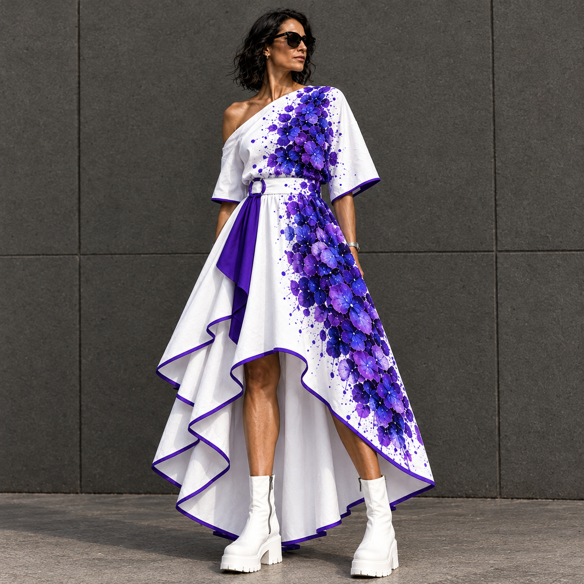 GL!TCH — FLOWER ERROR · PURPLE