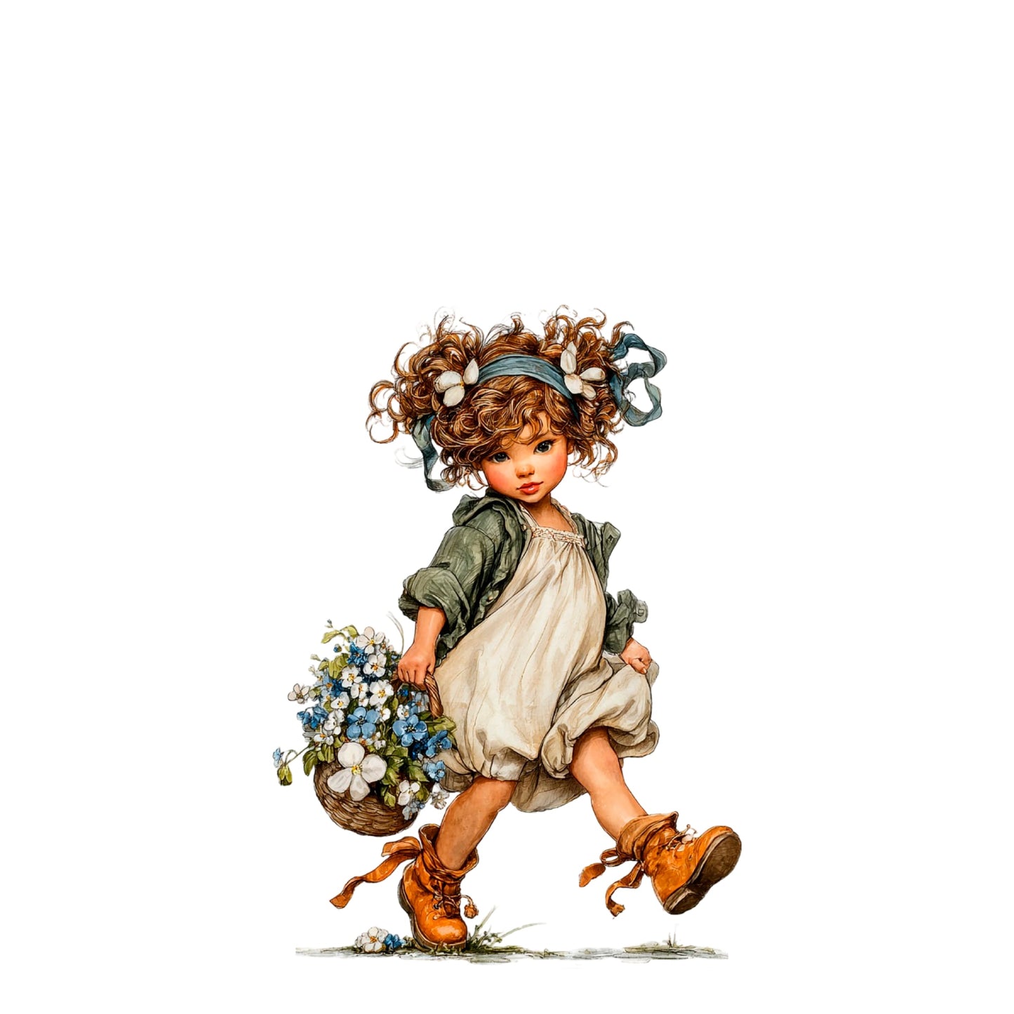 Panela - Punčka z rožicami