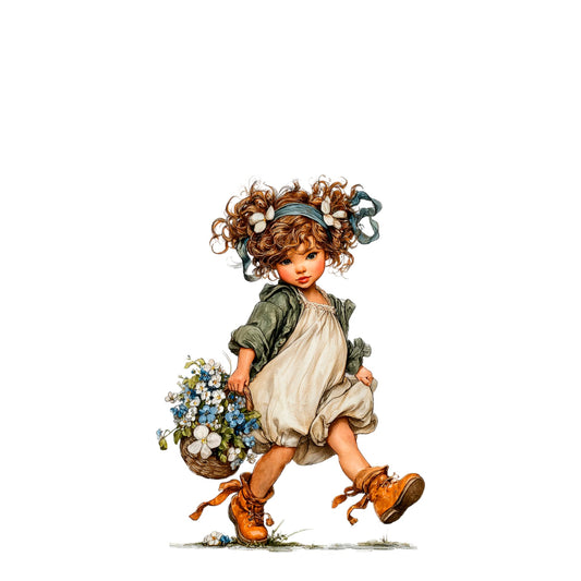 Panela - Punčka z rožicami