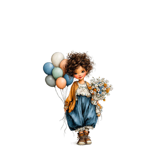 Panela - Punčka z baloni