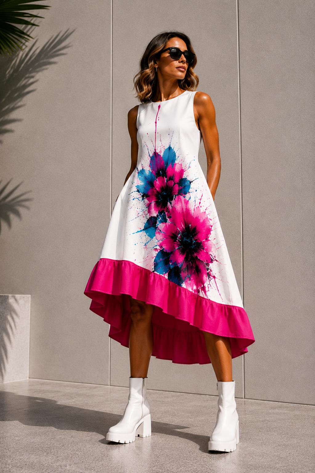 BLOOM ERROR 01 - RUFFLE DRESS