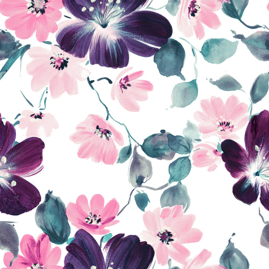 Tisk vzorca po naročilu - Rožice