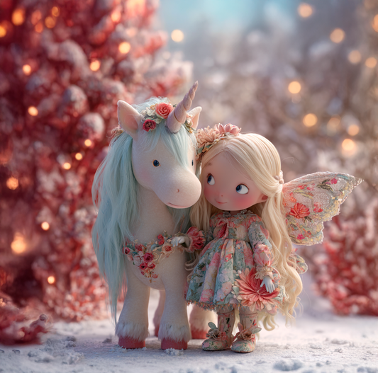 Panela - Zimska Punčka s Samorogom