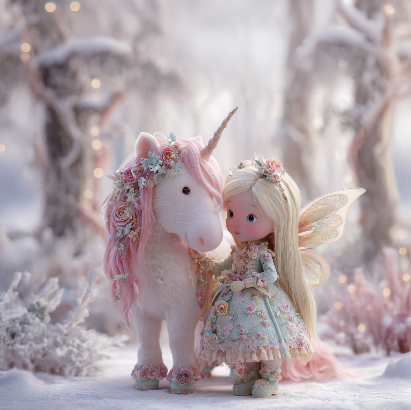 Panela - Zimska Punčka s Samorogom 3