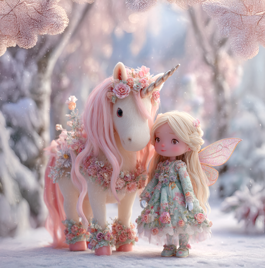 Panela - Zimska Punčka s Samorogom 4