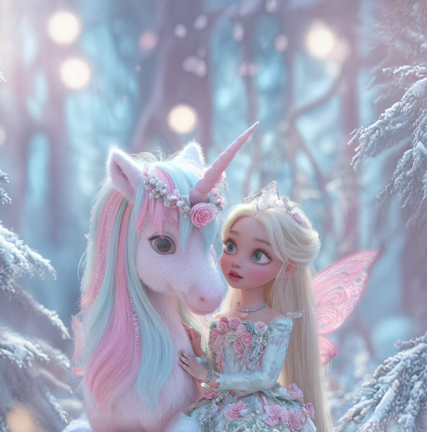 Panela - Zimska Punčka s Samorogom 5