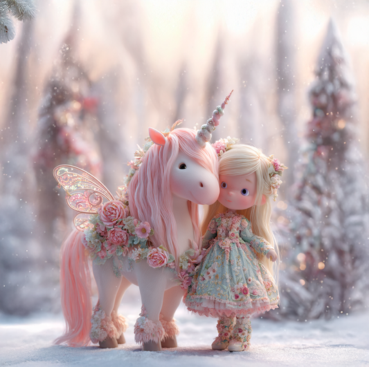 Panela - Zimska Punčka s Samorogom 8