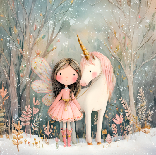 Panela - Zimska Punčka s samorogom